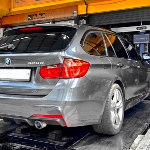 TK타이어 만평 본점 BMW F31 320D 투어링 M 스포츠 + 한국타이어 벤투스 S 스포츠 S1 EVO 3 225/45R18 & 255/40R18 타이어교환 작업기 미리보기